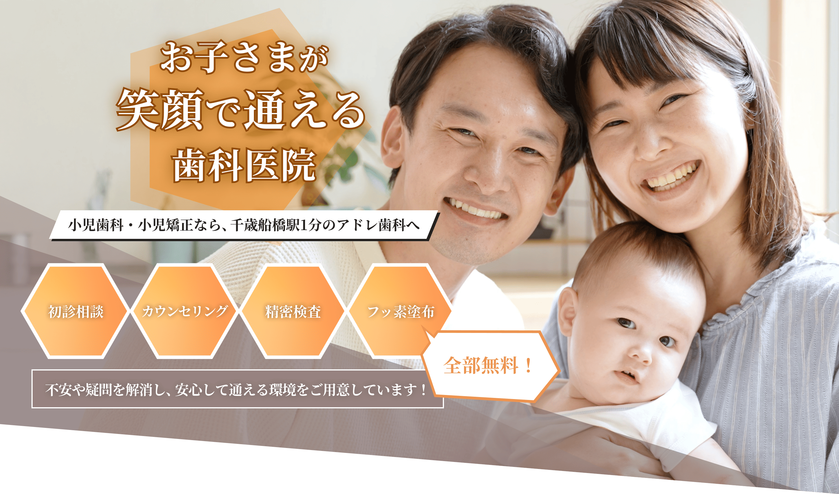 世田谷区で安心の小児歯科・小児矯正なら千歳船橋アドレ歯科・矯正歯科